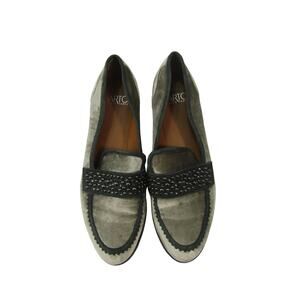 Gray Velvet Franco Sarto Loafers